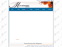 Tablet Screenshot of marianne-palawan.com